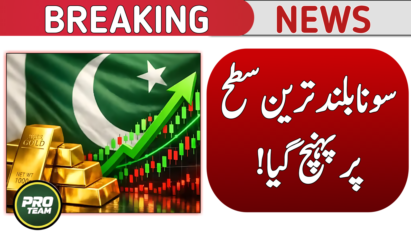 Gold Price Up in Pakistan