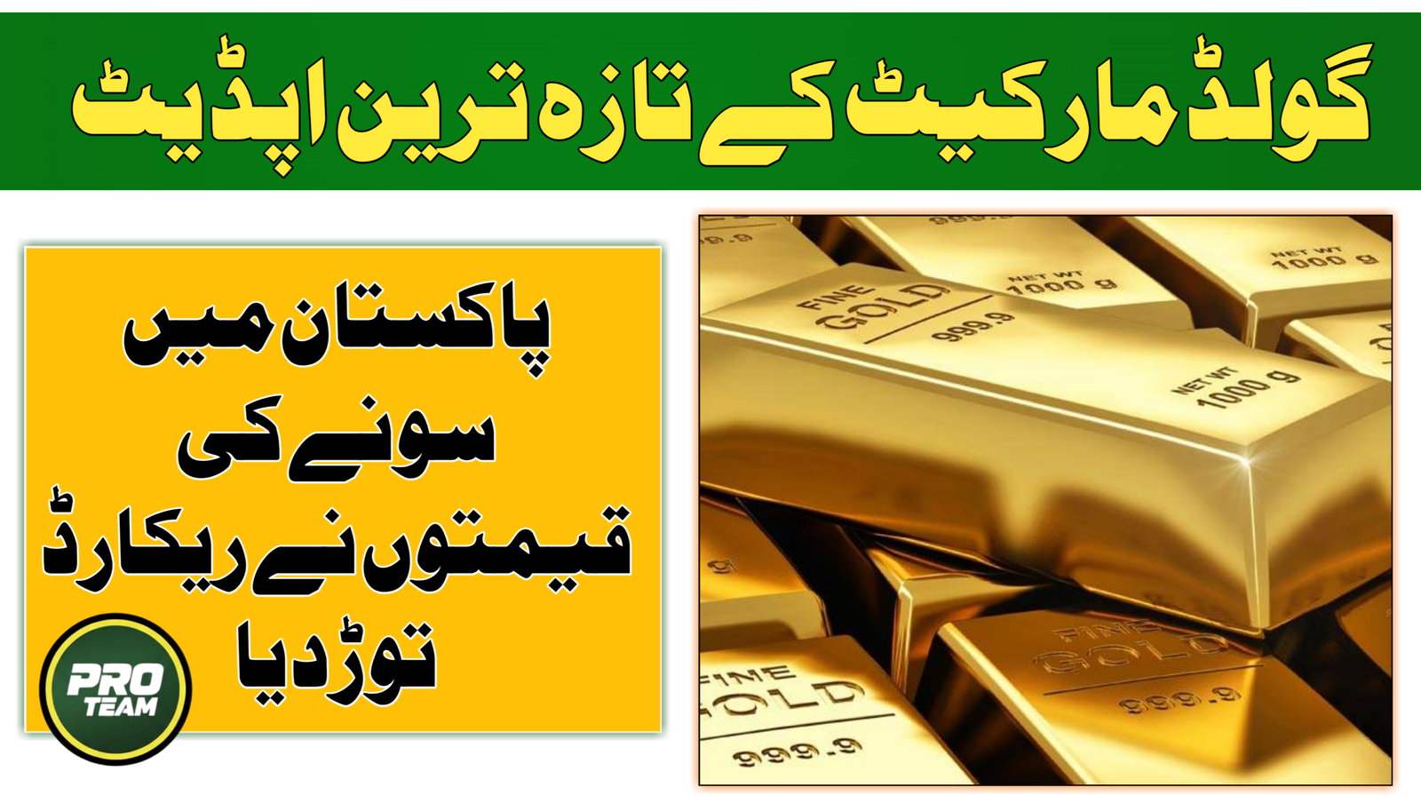 Gold Rate in Pakistan