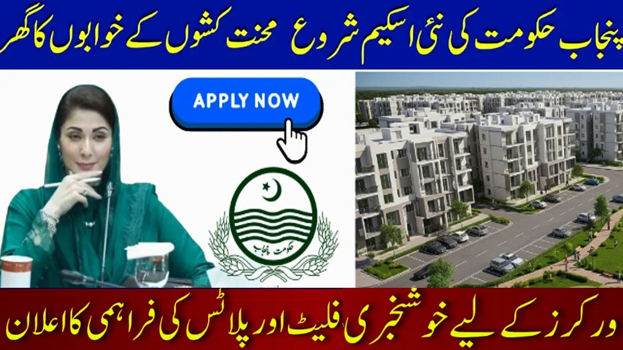 Punjab Workers Welfare Housing Scheme 2026