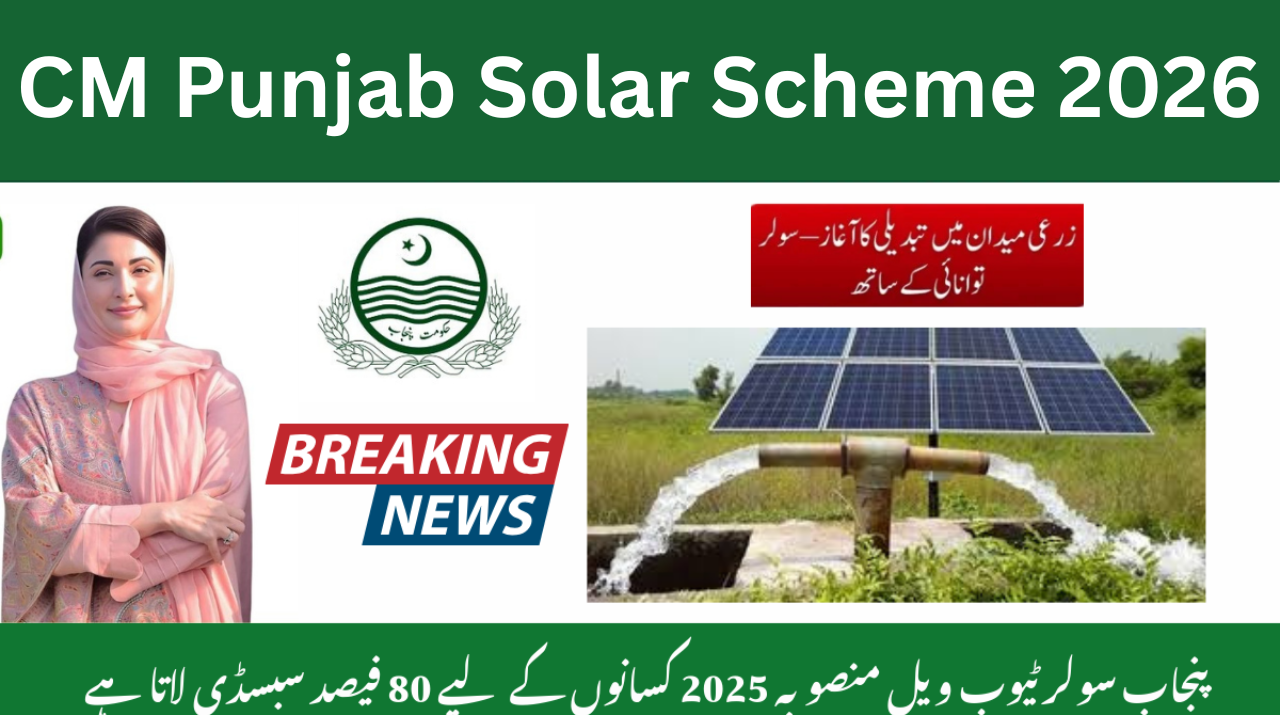 CM Punjab Solar Scheme 2026